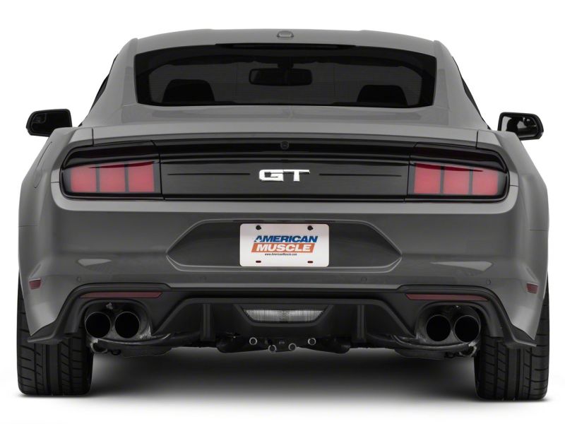 Raxiom 15-23 Ford Mustang Profile LED Tail Lights Gloss Blk Housing- Red Lens Tail Lights Raxiom