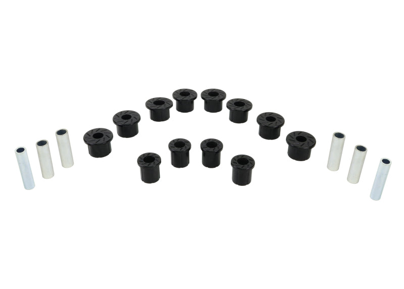 Whiteline 2003-2009 Dodge Ram 2500 Spring - Eye Front/Rear And Shackle Bushing Spring Insulators Whiteline