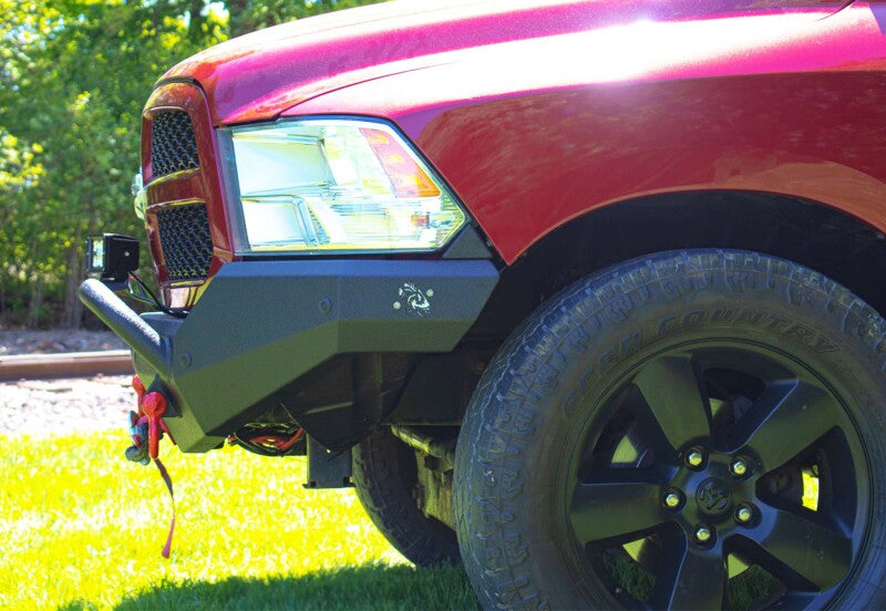 Fishbone Offroad 2009+ Ram 1500 Classic Anglerfish Front Bumper - Black Texture Bumpers - Steel Fishbone Offroad