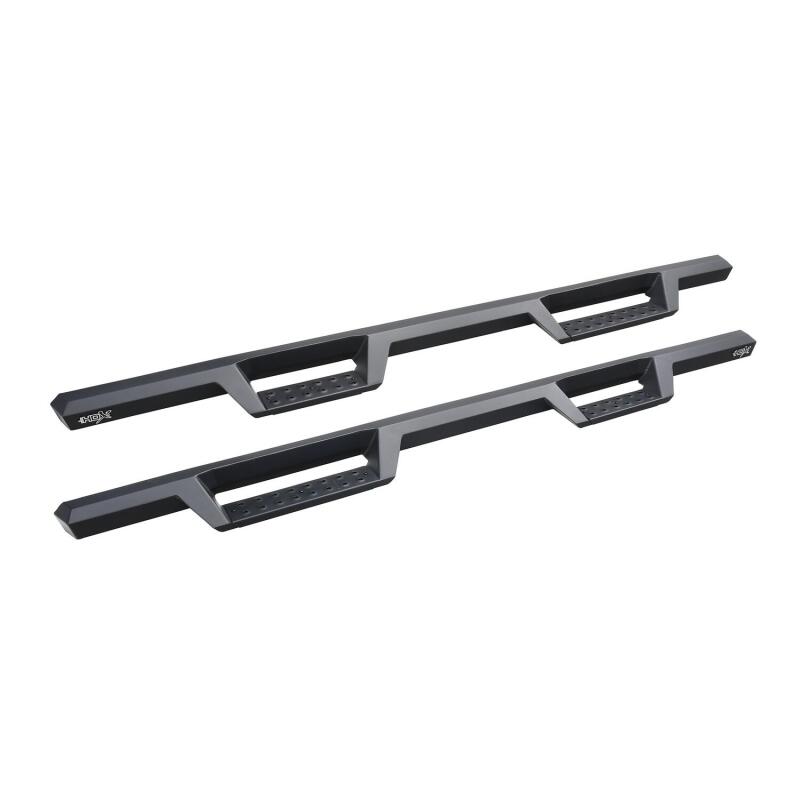 Westin 2019 Chevrolet Silverado / GMC Sierra 1500 Crew Cab Drop Nerf Step Bars - Textured Black Nerf Bars Westin