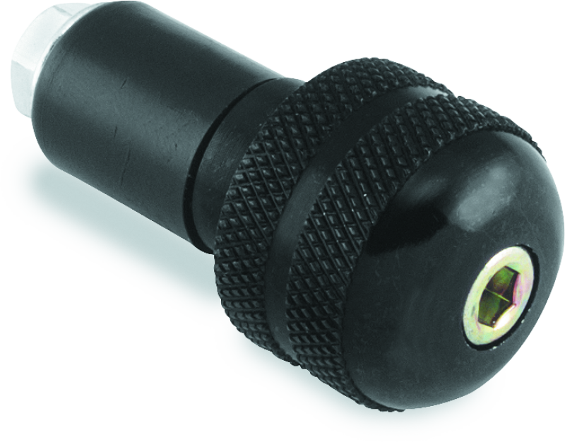 BikeMaster Anti-Vibration Bar Ends - 1in - Black Handlebars BikeMaster