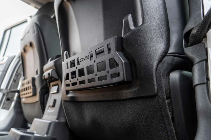 DV8 Offroad 2018-2025 Jeep Wrangler JL JLU Gladiator JT DV8 Offroad Seat Back Molle Pockets Exterior Trim DV8 Offroad