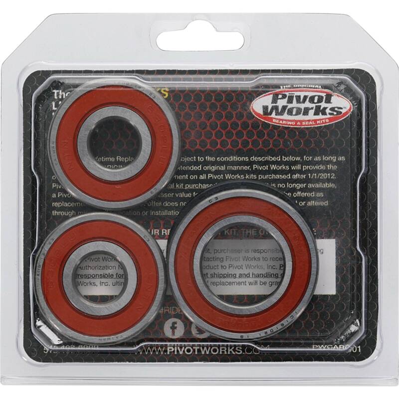 Pivot Works Honda Wheel Bearing Kit Premium Bearings Control Arms Pivot Works