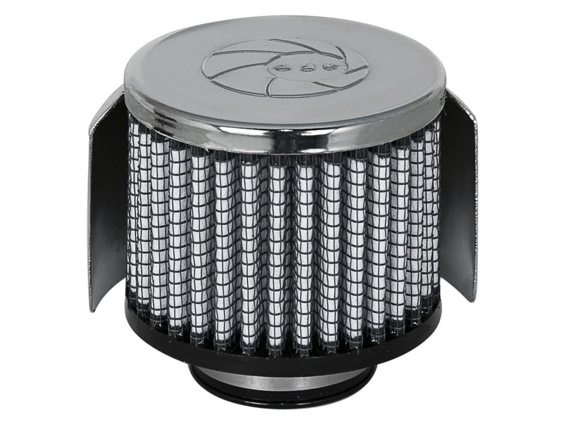 aFe MagnumFLOW Air Filters CCV PDS A/F CCV PDS 1-3/8Fx3Bx3T(Chr w/HS)x2-1/2H Air Filters - Universal Fit aFe