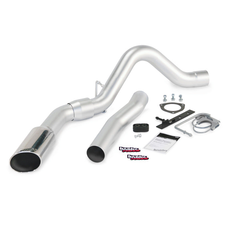 Banks Power 15 Chevy 6.6L LML ECLB/CCSB/CCLB Monster Exhaust Sys - SS Single Exhaust w/ Chrome Tip Catback Banks Power