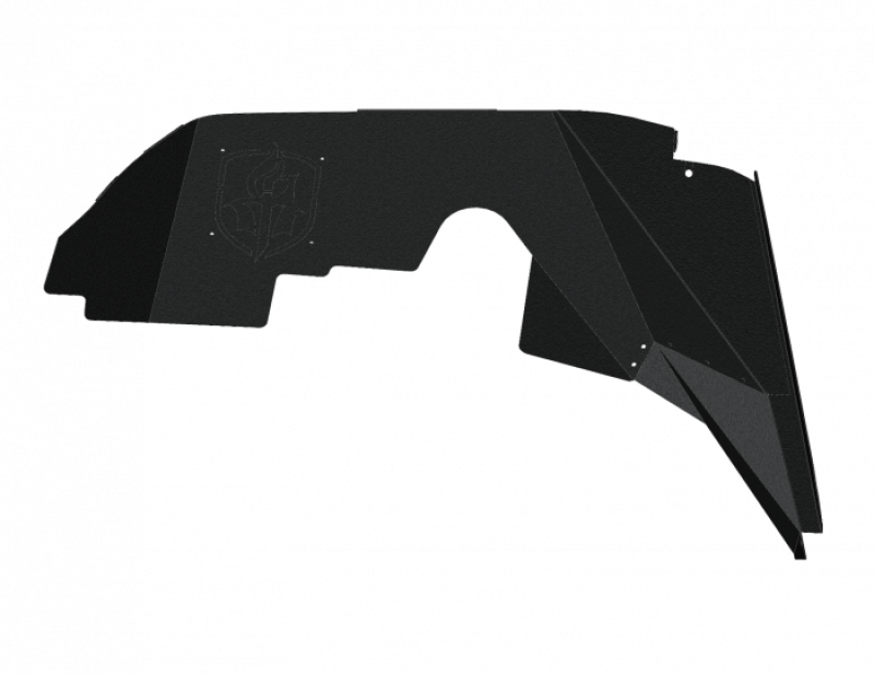 Road Armor 18-20 Jeep Wrangler JL Stealth Front Fender Liner Body Armor - Black Steel Fenders Road Armor