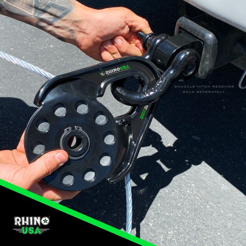 Rhino USA Snatch Block Cargo Tie-Downs Rhino USA