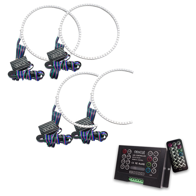 Oracle Dodge Dakota 05-07 Halo Kit - ColorSHIFT w/ 2.0 Controller Headlights ORACLE Lighting