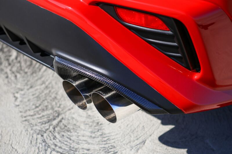 RMK Designs 22+ Subaru WRX Carbon Fiber Exhaust Finisher - Gloss Finish Exhaust Hardware Remark