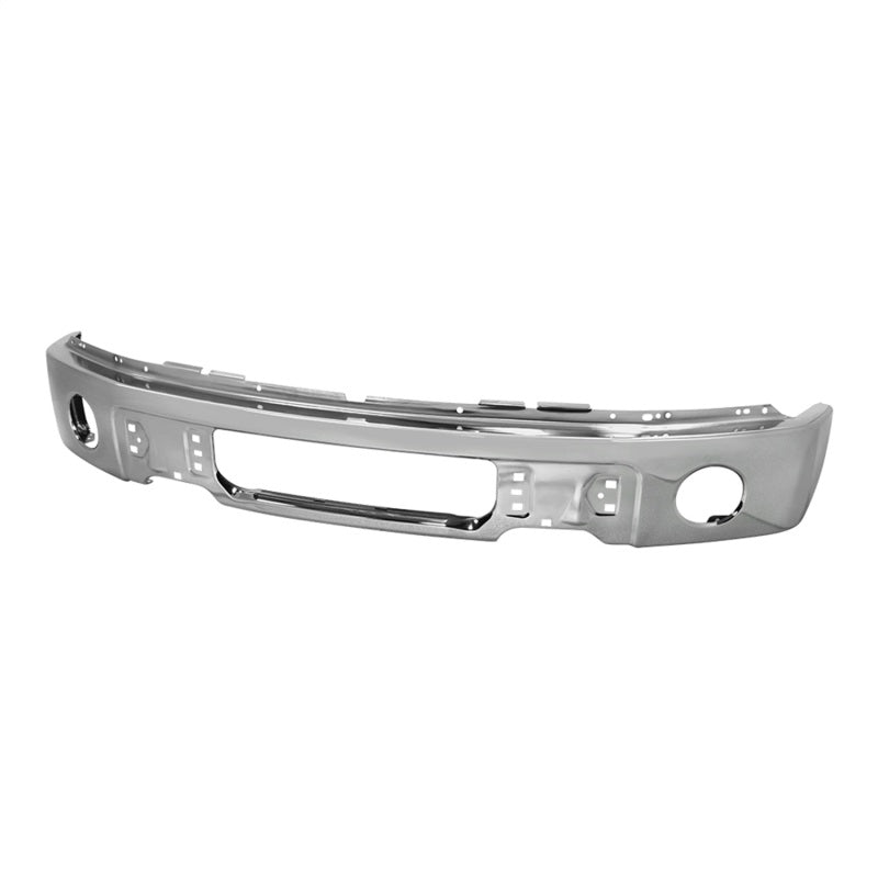 Spyder Ford F150 09-14 w/Fog Light Hole w/o Harley Model Front Bumper - Chrome (OEM 9L3Z17757B) Bumper Accessories SPYDER