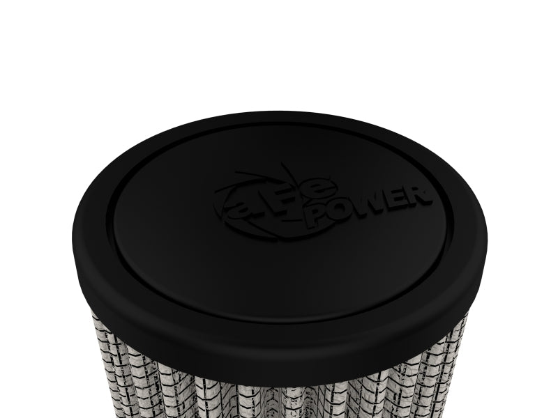 aFe MagnumFLOW Crankcase Vent Filter 1.25F x 3.75B x 3.75T x 3H Air Filters - Universal Fit aFe