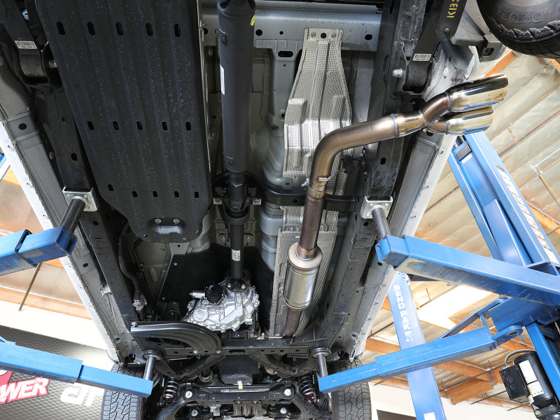 aFe Rebel Series 3in 304 SS Cat-Back Exhaust Side Exit w/ Black Tips 19 Ford Ranger L4-2.3L (t) Catback aFe