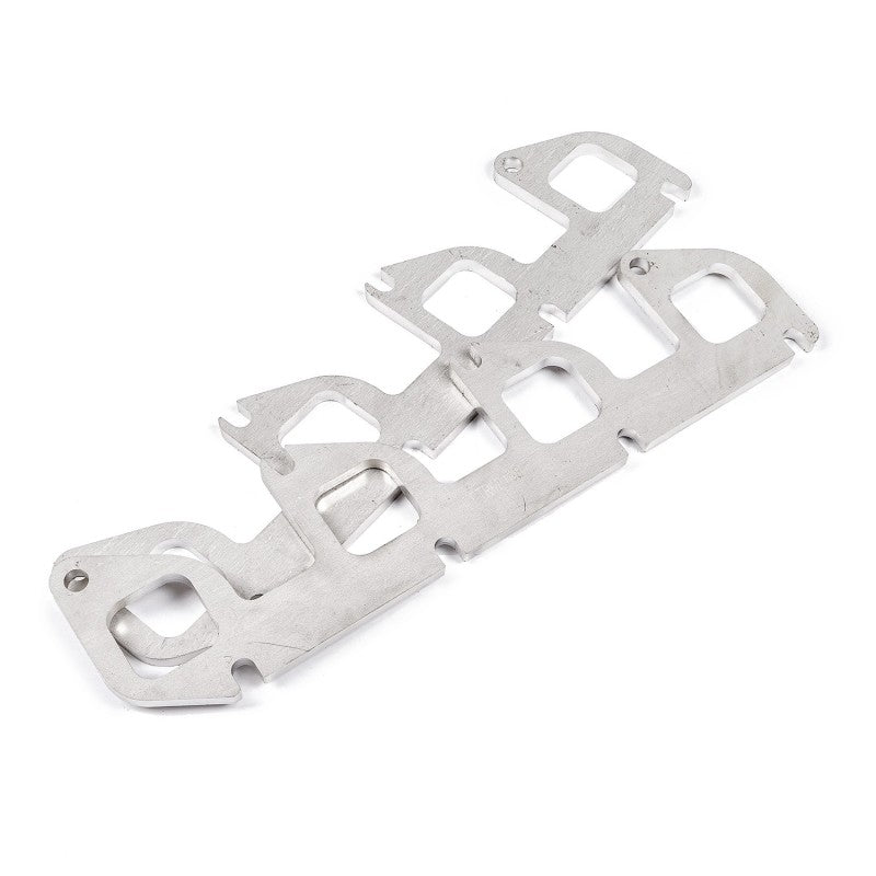 Stainless Works Ford 6.2L Square Port Shaped Header 304SS Exhaust Flanges 1-7/8in Primaries Flanges Stainless Works