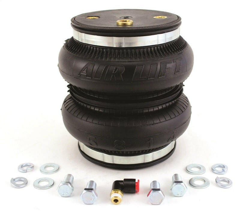 Air Lift Replacement Air Spring - Loadlifter 5000 Ultimate Bellows Type w/ internal Jounce Bumper Air Springs Air Lift