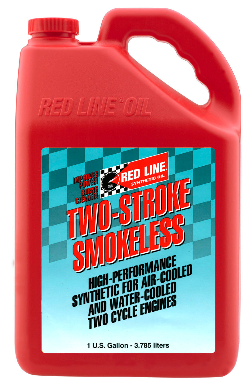 Red Line Smokeless Two-Cycle Lubricant - Gallon Motor Oils Red Line