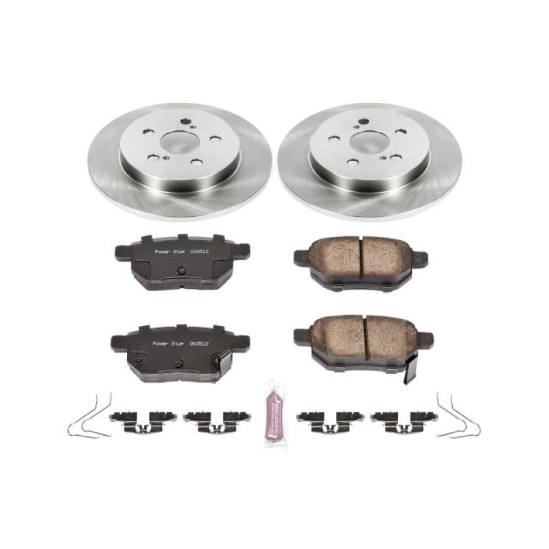 Power Stop 11-17 Lexus CT200h Rear Autospecialty Brake Kit Brake Kits - OE PowerStop