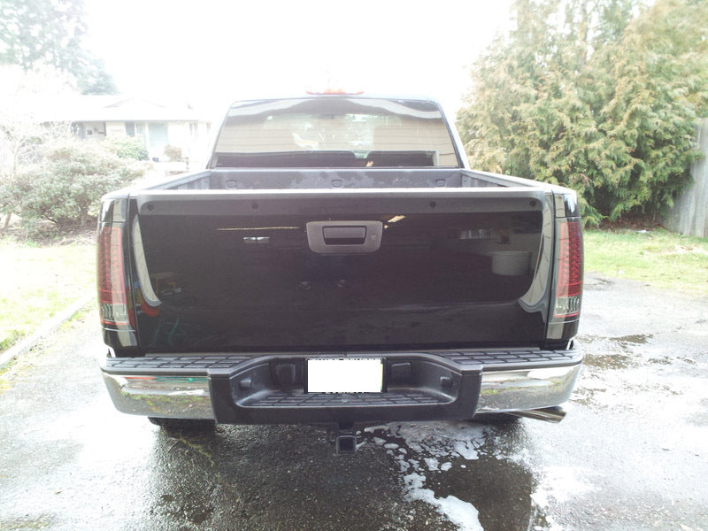 Spyder GMC Sierra 07-13 (Not 3500 Dually 4 Rear Wheels)LED Tail Lights Red Clear ALT-YD-GS07-LED-RC Tail Lights SPYDER