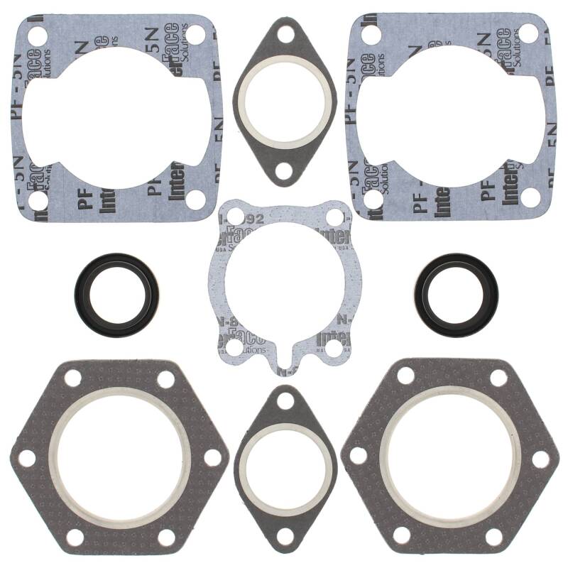 Vertex Gaskets 1976 Polaris Starfire Complete Gasket Kit w/ Oil Seals Engine Hardware Vertex Pistons