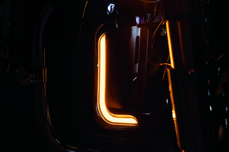 Kuryakyn Tracer LED Fairing Lower Accents Chrome Light Bars & Cubes Kuryakyn