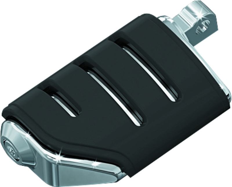 Kuryakyn Trident Dually With Male Mount Adapters Chrome Footpegs Kuryakyn