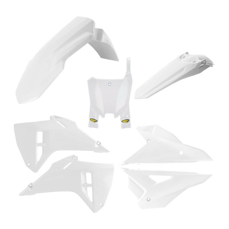 Cycra 2025 Honda CRF250/450R 5 Pc Replica Kit - White Plastics Cycra