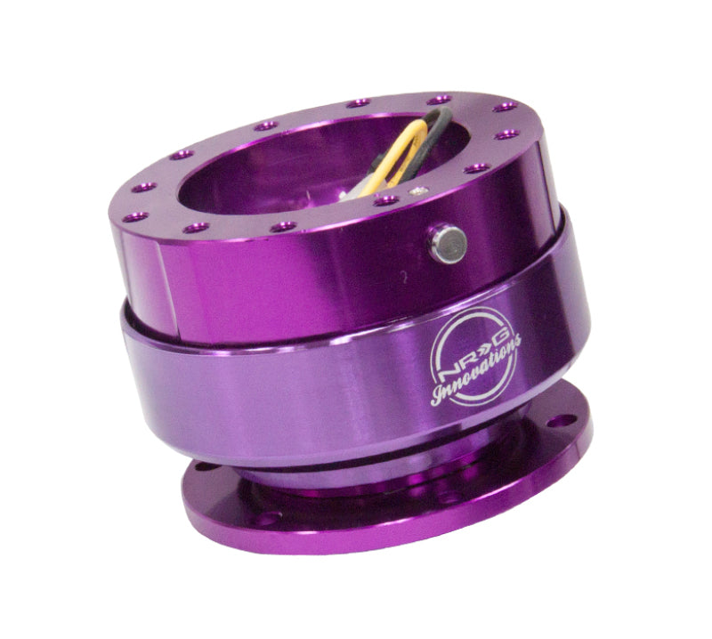 NRG Quick Release Gen 2.0 - Purple Body / Purple Ring Quick Release Adapters NRG