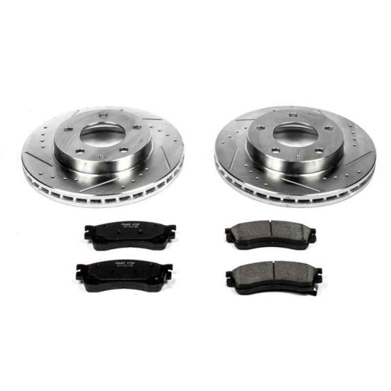 Power Stop 01-03 Mazda Protege Front Z23 Evolution Sport Brake Kit Brake Kits - Performance D&S PowerStop