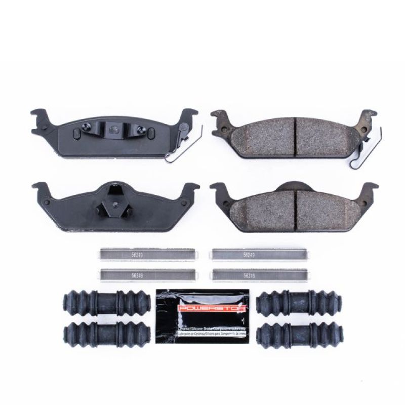 Power Stop 03-04 Dodge Dakota Rear Z23 Evolution Sport Brake Pads w/Hardware Brake Pads - Performance PowerStop
