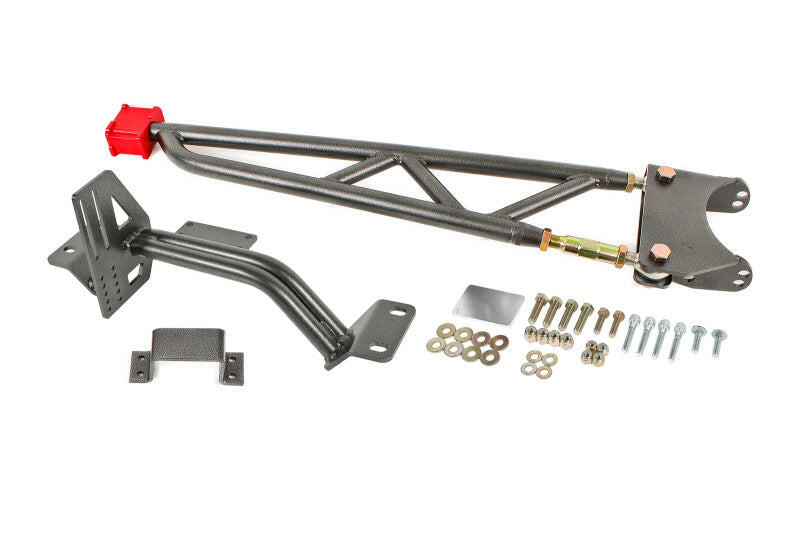 BMR 93-02 F-Body w/o DSL Torque Arm Tunnel Mount (For Long Tube Headers) - Black Hammertone Suspension Arms & Components BMR Suspension