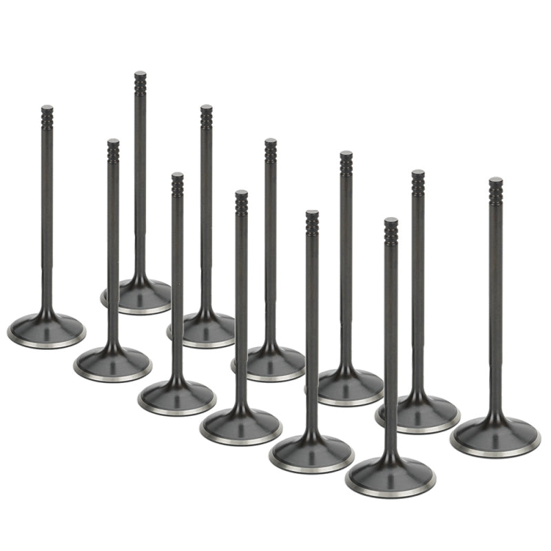 Supertech BMW S38 37x6.96x123.00mm Blk Nitride Intake Valve - Set of 12 Valves Supertech