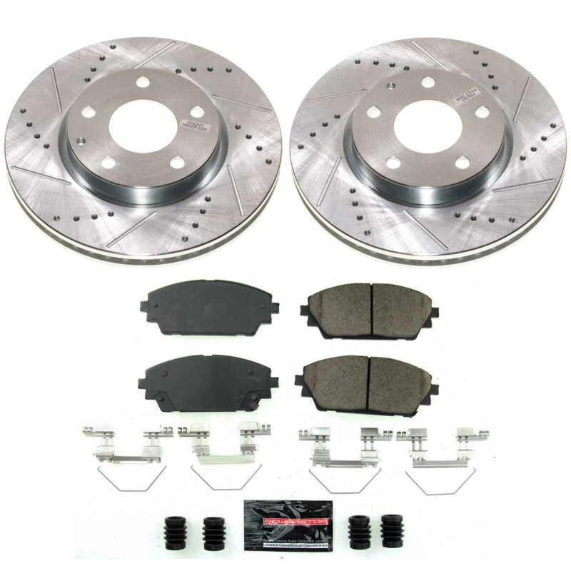 Power Stop 19-23 Mazda 3 Front Z23 Evolution Brake Kit Brake Kits - Performance D&S PowerStop