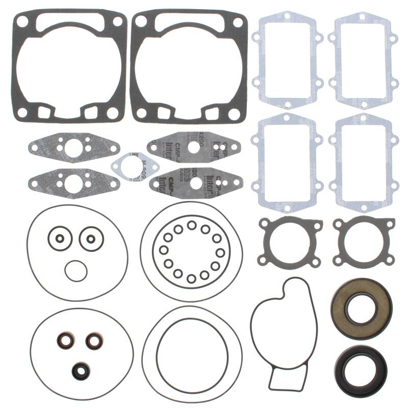 Vertex Gaskets 2014 Arctic Cat 600 Cross Country Racer Complete Gasket Kit w/ Oil Seals Engine Hardware Vertex Pistons