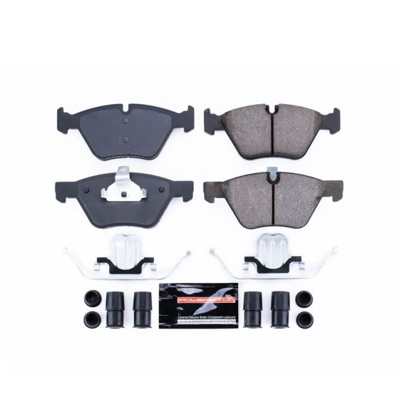 Power Stop 08-13 BMW 128i Front Z23 Evolution Sport Brake Pads w/Hardware Brake Pads - Performance PowerStop