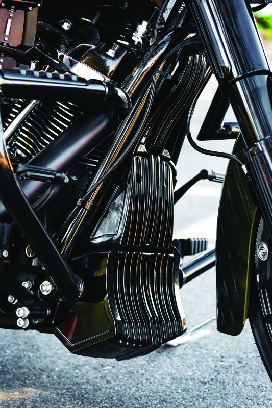 Kuryakyn Oil Cooler Cover Black Other Body Components Kuryakyn