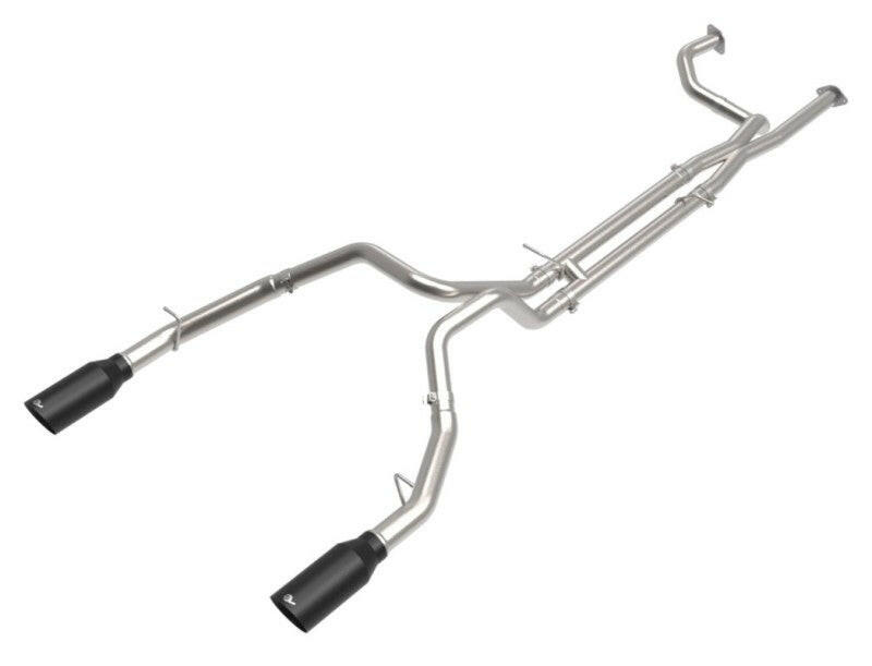 aFe Vulcan Series 3in 304SS Cat-Back Exhaust 21+ Ram 1500 TRX V8-6.2L w/ Black Tips Catback aFe