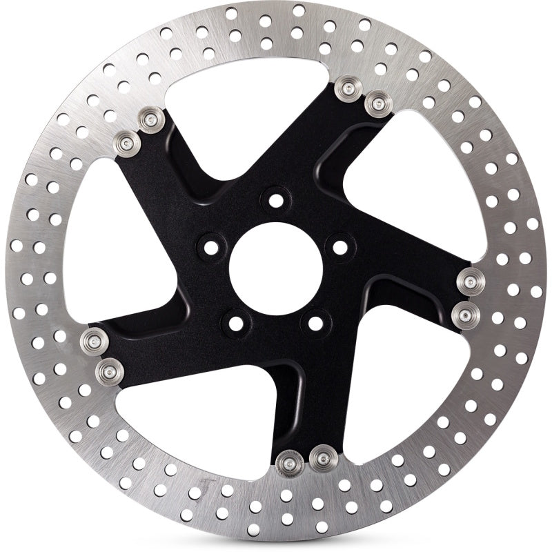 Performance Machine Disc/Carr 13x.20 Sf Factor Right - Black Ops Brake Rotors - Drilled Performance Machine