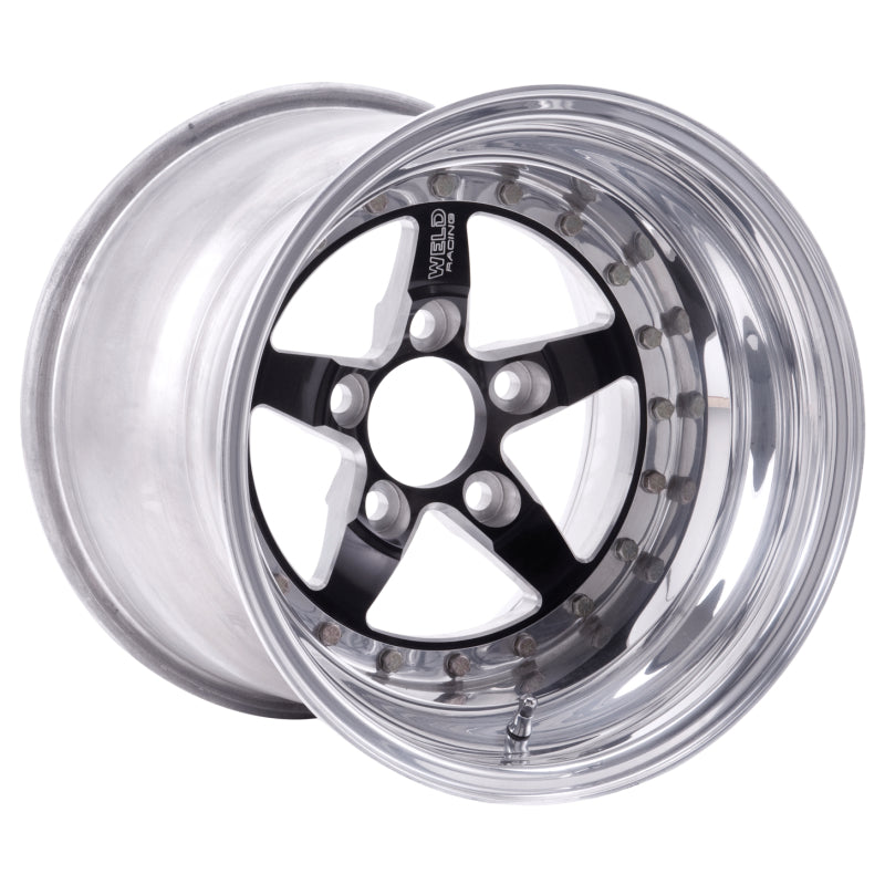 Weld Weldstar 15x9 / 5x4.5 BP / 4.5in. BS Black Wheel - Non-Beadlock Wheels - Forged Weld