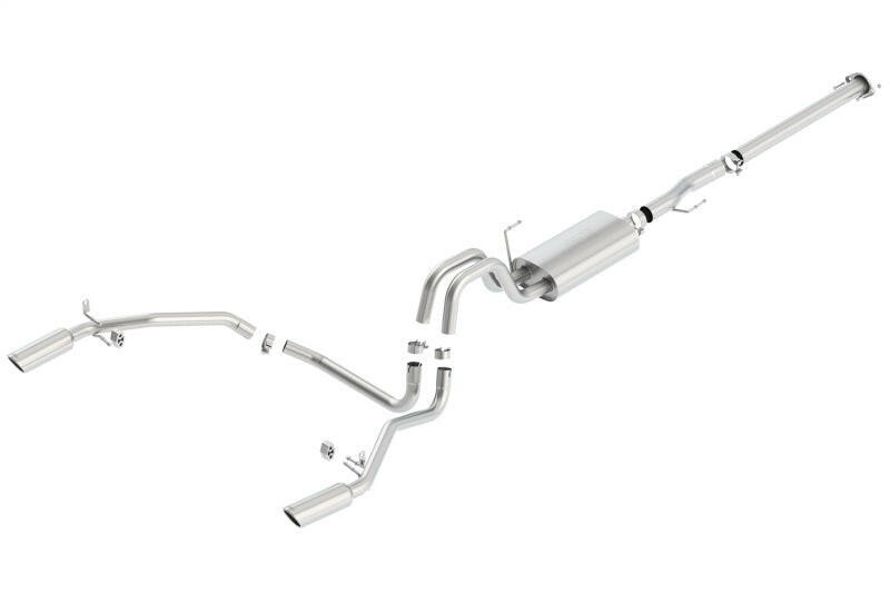Borla 11-14 Ford F150 AT 2/4WD 2/4dr S-Type SS Catback Exhaust Catback Borla