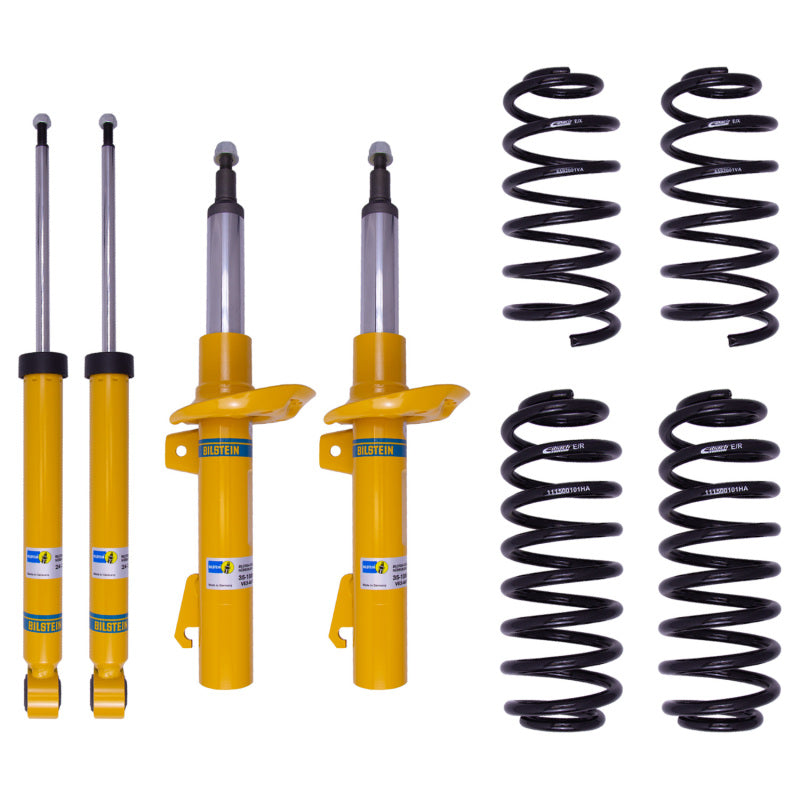 Bilstein B12 2006 Audi A3 Ambiente Front and Rear Suspension Kit Shock & Spring Kits Bilstein