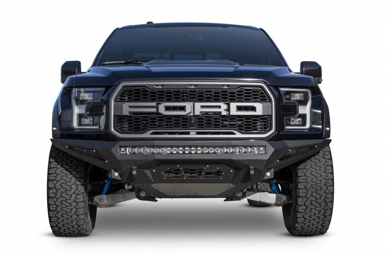 Addictive Desert Designs 17-18 Ford F-150 Raptor Stealth Fighter Front Bumper Bumpers - Steel Addictive Desert Designs