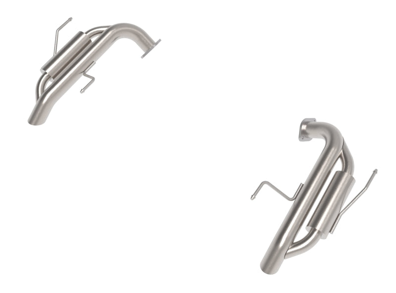 aFe Takeda 2-1/2in 304 Stainless Steel Axle-Back Hi-Tuck Exhaust System Subaru Outback 20-26 H4-2.4L Axle Back aFe