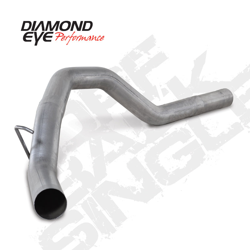 Diamond Eye KIT 4in DPF-BACK Single AL: DODGE 6.7L 2500 2014 SHORT BOX CREW CAB & MEGA CAB DPF Back Diamond Eye Performance