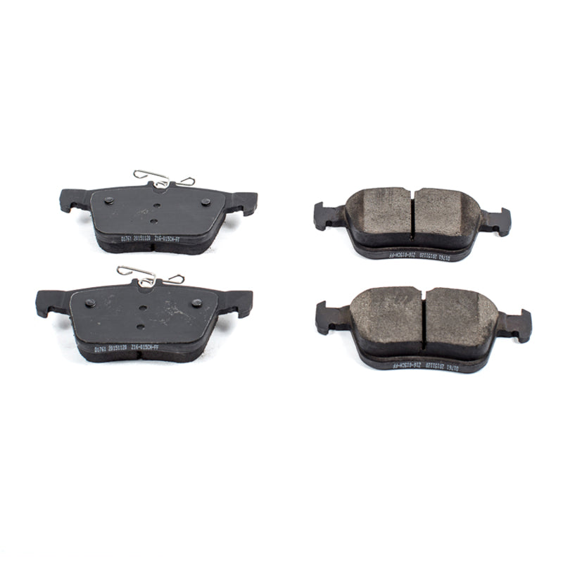 Power Stop 15-19 Audi A3 Rear Z16 Evolution Ceramic Brake Pads Brake Pads - OE PowerStop