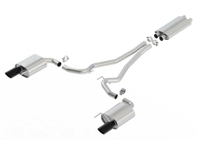 Borla 15-17 Ford Mustang GT 5.0L AT/MT Cat-Back Exhaust Catback Borla
