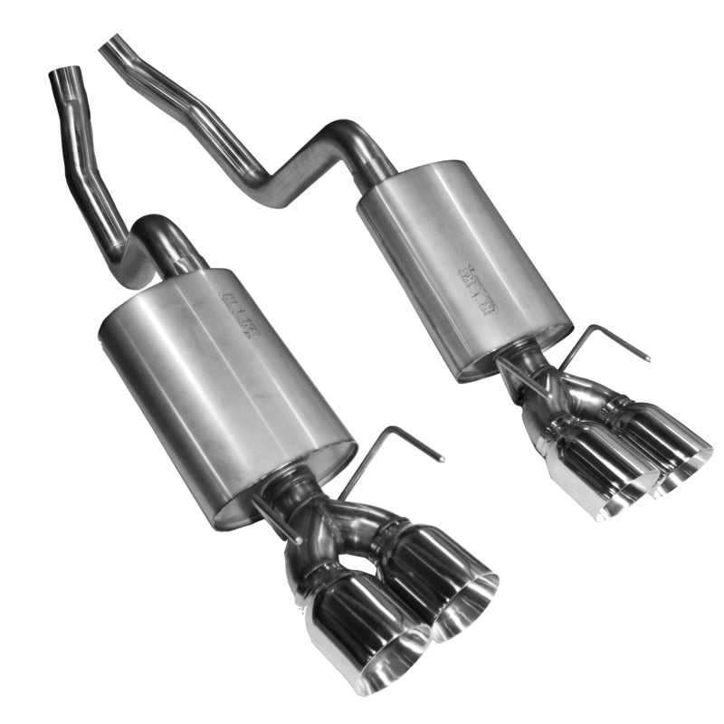 Kooks 09-13 Chevy Corvette C6 LS2/LS3 6.0L/6.2L OEM x 2 1/2in Axleback w/Pol tips Axle Back Kooks Headers