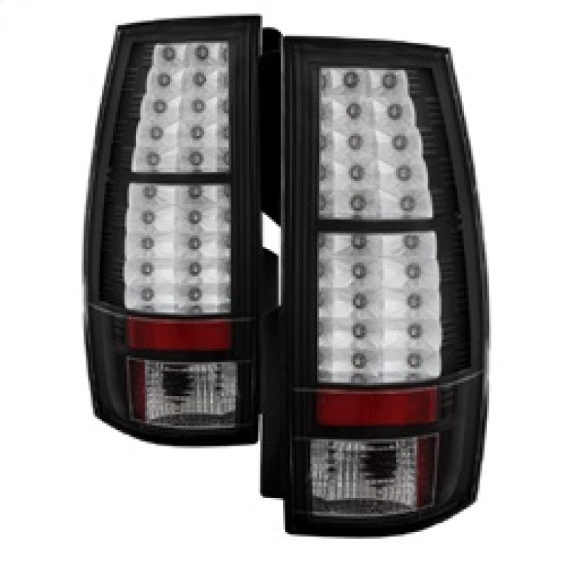 Spyder Chevy Suburban/GMC Yukon/Yukon Denali 07-14 LED Tail Lights Blk ALT-YD-CSUB07-LED-BK Tail Lights SPYDER