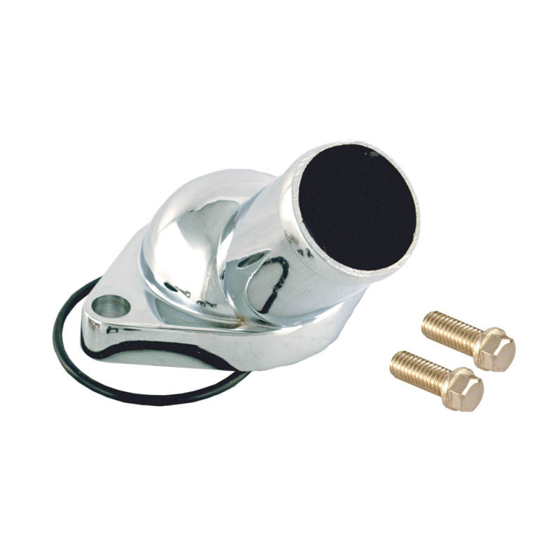 Spectre Chevy V8 (Early) Water Neck - Chrome Thermostat Housings Spectre