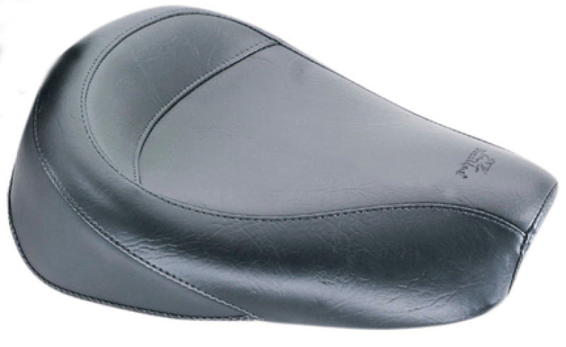 Mustang 82-03 Harley Sportster Standard Touring Solo Seat - Black Solo Motorcycle Seats Mustang Motorcycle