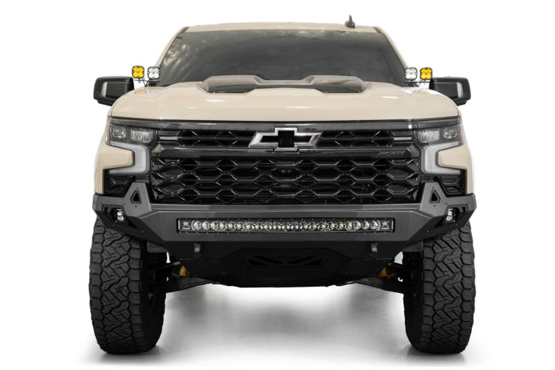 Addictive Desert Designs 2022+ Chevy Silverado 1500 ZR2 Stealth Fighter Front Bumper Bumpers - Steel Addictive Desert Designs