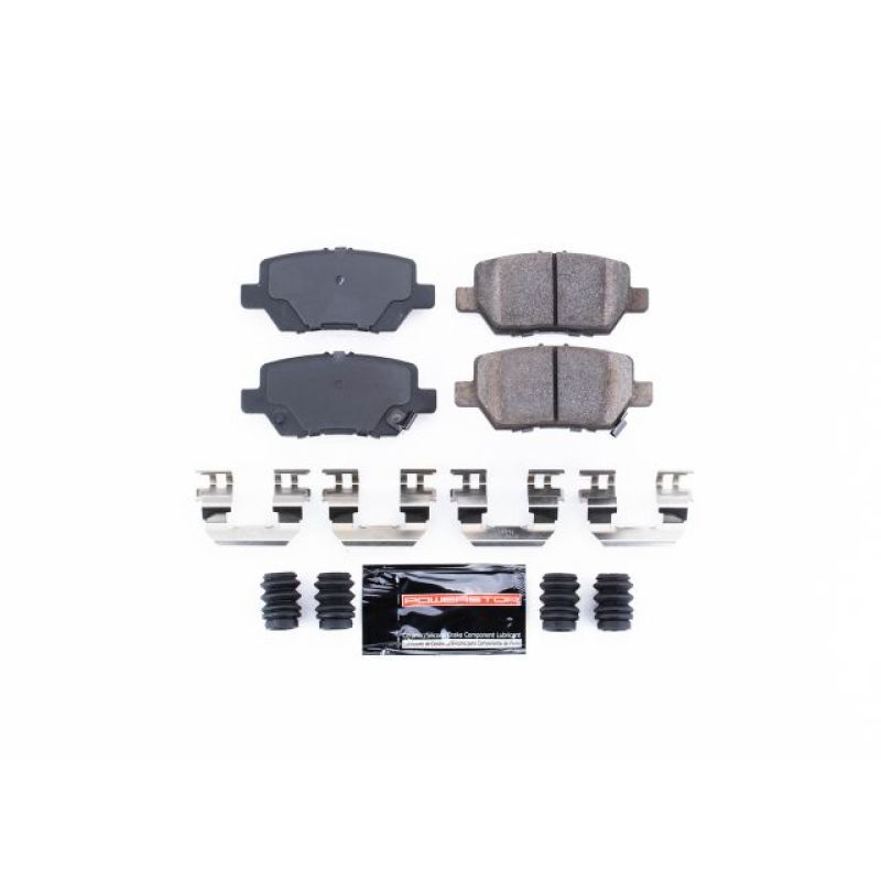 Power Stop 05-12 Acura RL Rear Z23 Evolution Sport Brake Pads w/Hardware Brake Pads - Performance PowerStop